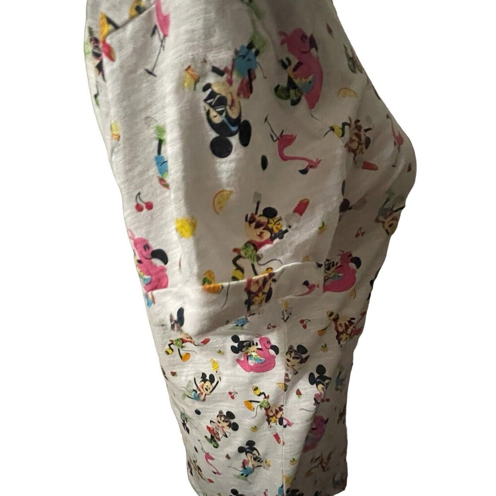 Disney Parks Mickey and Minnie Scoop Neck Shirt Women’s Small Summertime Fun New - Picture 10 of 16